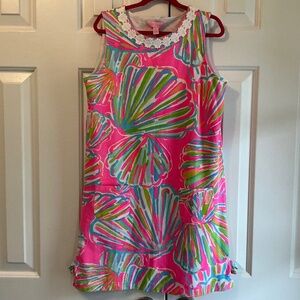 NWT Lily Pulitzer girls sleeveless dress in Pink Pout